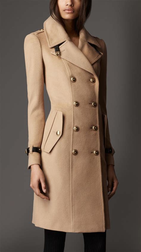 vintage Burberry cashmere coat